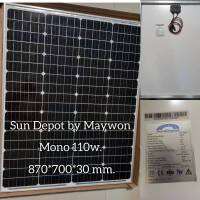 แผงโซล่าเซลล์ เกรด A โมโน 110 Watt Authorized Solar Module 36 cells Mono-crystalline 110 Watt  2 แผง