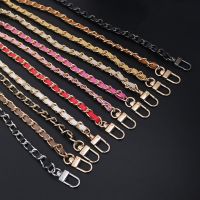 【HOT】☬❃♂ 120CM Fashion Leather Metal Handbag Chain Adjustable Replaceable Shoulder Straps Crossbody Belts Accessories