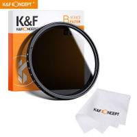 K&amp;F Concept ND2 To ND400 40.5mm Slim Fader Variable Adjustable ND Neutral Density Lens Filter with Cleaning Cloth Free Shipping