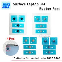 Original 4pcs/Suitable for Microsoft Surface Laptop 3/4 Foot Pad D Shell Anti-skid Rubber Pad 1868 1867 Rubber Foot