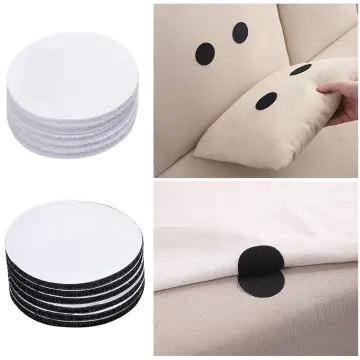 Heavy Duty Hook Loop Tape, Round Velcro Tape Dots, Double Sided Adhesive  Velcro, Self Adhesive Mounting Dots Tape, Rug Carpet Cushions Anti Slip  Tape, Strong, Removable and Reusable 10 pcs