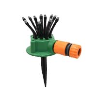 Degree Flexible Noodle Head Garden Yard Sprinkler Lawn Irrigation Watering Sprayer Garden Orchard Vineyard Irrigation Tools 1Set Watering Systems  Gar