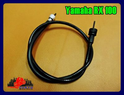 YAMAHA RX100 SPEEDOMETER CABLE ( L. 79 cm.) "HIGH QUALITY" // สายไมล์ "สีดำ" RX100 (ยาว 79 ซม.) สินค้าคุณภาพดี