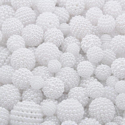 10-150Pcs/Lot 10-30mm Acrylic Bayberry Bead Round Shape Spacer Beads For Jewelry Making DIY Charms Bracelet Necklace Accessories