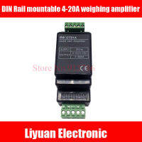 DIN Rail Mountable เซ็นเซอร์ GT01A0-5V Load Cell Amplifier Transmitter Transducer RW-GT01A4-20A ชั่งน้ำหนักเครื่องขยายเสียง