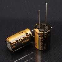 2020 hot sale 10PCS/30PCS new Japanese original nichicon audio electrolytic capacitor KZ 220Uf/50V capacitor free shipping