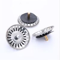 New Kitchen Sink Strainer Stopper Cover Stainless Steel Bathroom Basin Hair Catcher Trap Floor Waste Plug Sink Filtrer Traps Drains