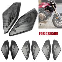 ¤ CB650R แผงด้านข้างฝาครอบป้องกันเปลือกกรอบรถจักรยานยนต์สำหรับ Honda CB 650R 2019 2020ตัวป้องกันท่อไอเสียปริมาณ2021