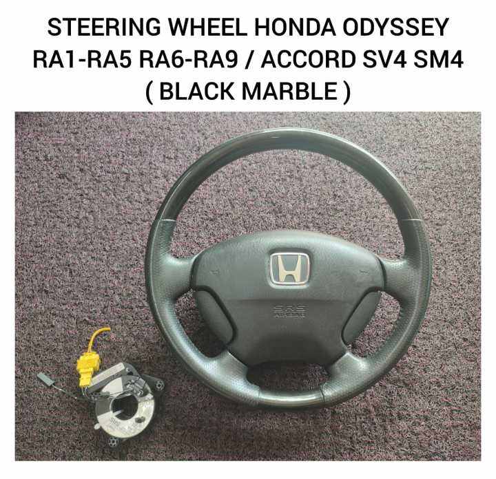 Steering Wheel Honda Odyssey RA1 RA6 Accord SV4 SM4 With Clock Spring