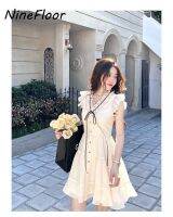 NineFloor ชุดเดรสแขนกุดฤดูร้อนของผู้หญิง M-XL S0165