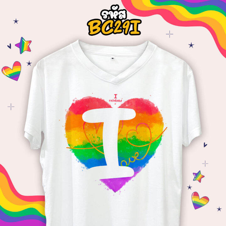 เสื้อตัวอักษร-rainbow-สีรุ้ง-เสื้อ-pride-month-g-h-i