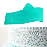 Sugarcraft Flower Leaf Silicone Mold Fondant Cake Decorating Tools Chocolate Gumpaste Lace Mat Bread Cake  Cookie Accessories