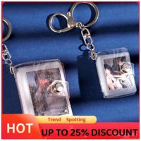 16 Small Photo Album Keyring 1 2 Inch ID Instant Pictures Interstitial Storage Card Book Keychain Memory