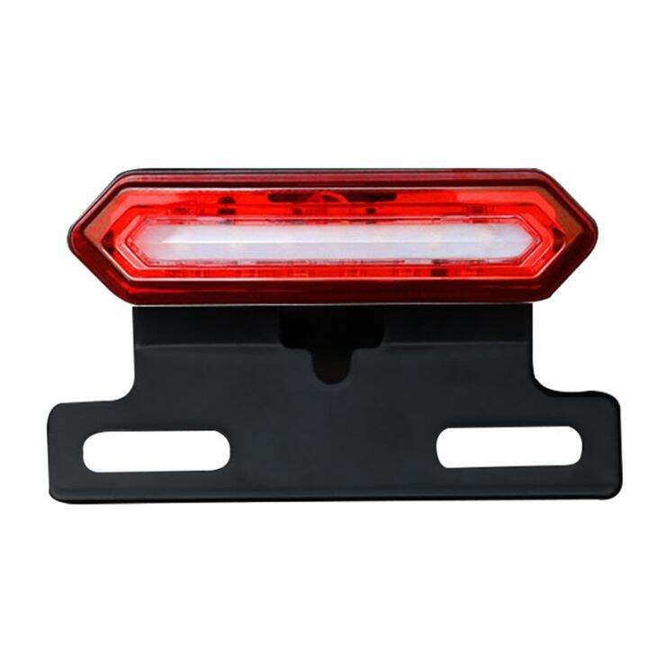 Ebike Tail Light LED Safety Warning Rear Lamp Tail Light for Electric