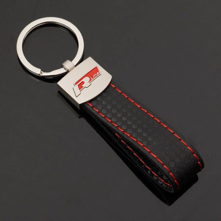 new-genuine-leather-for-gti-for-rline-automobile-logo-metal-keys-button-chian-gifts-waist-key-ring-pendant-car-keychain-women-key-chains