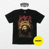 Ready Stock [1521] Slayer-repenless-Black T-shirt legen ROCK band BEAD