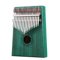 คีย์บอร์ดนิ้วเล่นเพลงสำหรับเด็กและผู้ใหญ่ปุ่มเปียโน Kalimba Thumb 17ปุ่ม