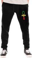 SEAEAGLE Rasta Ankh Mens Pants Jogger Sweatpants Sports Training Running Cotton Adjustable Pockets