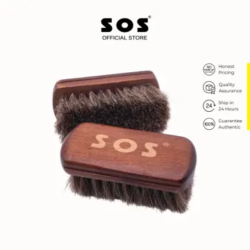 Premium Horsehair Shoe Brush