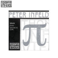 Thomastik er Infeld (PI100) Violin String Full set ,Platinum E--Silver D,Medium Gauge, Ball-End,Made in Austria