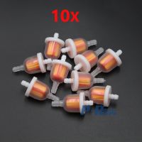 【cw】Motorcycle accessories 10PCS 1/4 quot; 6 7MM MOTORCYCLE HOSE INLINE FUEL GAS FILTER FOR HONDA YAMAHA HARLEY DIRT BIKES new