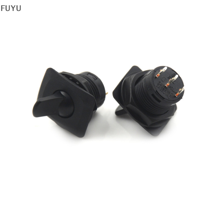 fuyu-2pcs-r13-402-black-3pin-2position-บำรุงรักษาสวิตช์สลับรอบ