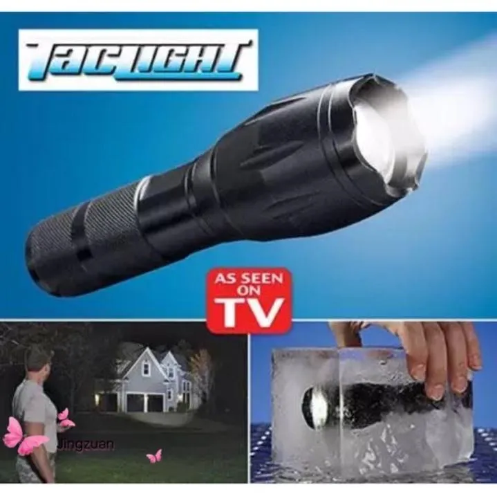 Flash Light Lamp LED Flashlight 18650 Powerful Torch Waterproof Search