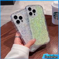 เคสโทรศัพท์อีพ็อกซี่แวววาวครีมหรูหราสำหรับ iPhone 14 13 12 11 Pro Max XR 7 8 Plus 14 Plus 12 13 Pro ซิลิโคนนิ่มกันกระแทกเคสโทรศัพท์สำหรับ iPhone 14 Pro Max