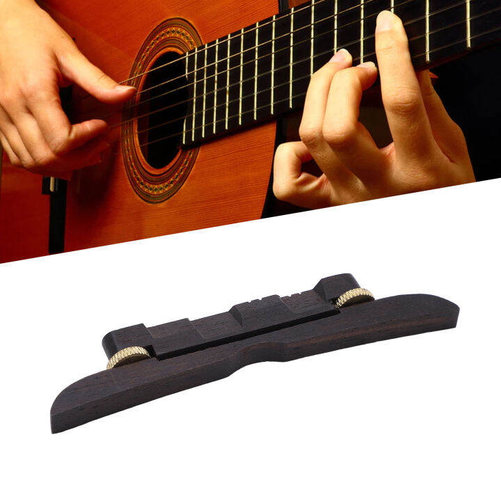 Mandolin Bridge Ebony String Bridge Easy Operation for Stringed