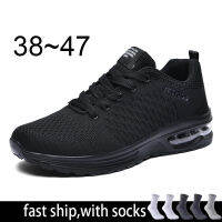 35~47 Sneakers Men Women Running 2021 Comfort Air Cushion Shoes Sports Footwear Male Fashion Jogging Trainers Lovers Sneakers