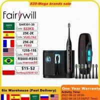 Fairywill แปรงสีฟันไฟฟ้า P11 E11 2056 T9 Ultra-Sonic Power Whitening แปรงสีฟัน5โหมดไร้สายชาร์จ Smart Timer