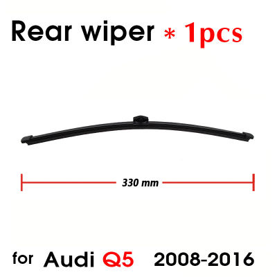 Car Wiper Blade Rear Back Window Windshield Wipers Auto Accessories For Audi Q5 2008 2009 2010 2011 2012 2013 2014 2015 2016