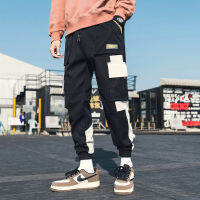 【cw】Streetwear Mens Multi Pockets Cargo Harem Pants Hip Hop Casual Male Track Pants Joggers Trousers Fashion Harajuku Men Pants