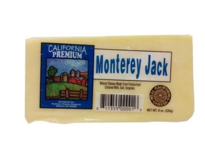 🎀นำเข้าจากต่างประเทศ🎀  Monterey Jack Chunks California Premium cheese 🌺 226g