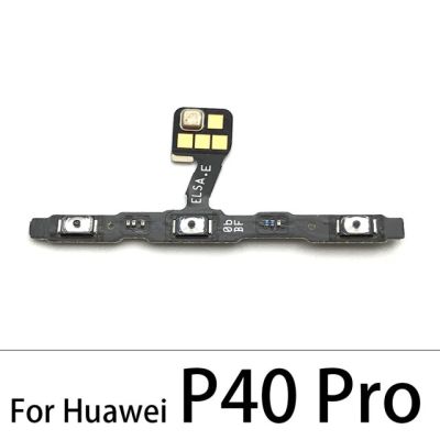 【❂Hot On Sale❂】 anlei3 สำหรับปุ่มเพิ่ม/ลดคีย์ด้านข้างพลังงานอัจฉริยะ Huawei P Huawei สายเคเบิ้ลยืดหยุ่นสำหรับ P40 Lite P40 Pro