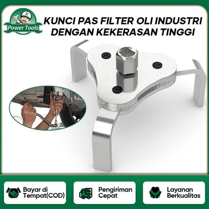 Kunci Filter Oli Tekiro Universal Two Way Oil Filter 3 Kaki 63102mm