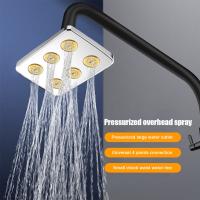 【YP】 Pressure Showerhead Saving Pressurized Shower System Parts Accessories