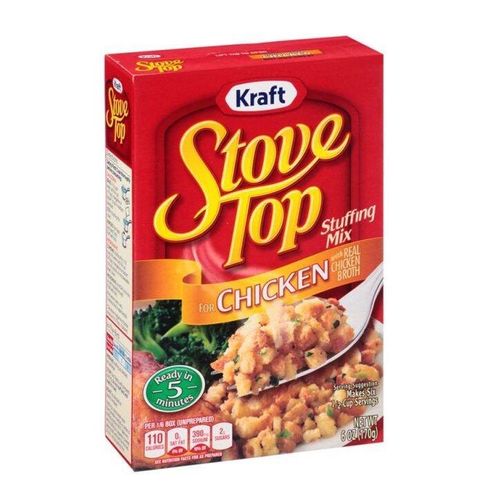 Kraft Stove Top Stuffing Mix For Chicken คราฟท์ สโตฟ ท็อป สตัฟฟิง มิกซ์