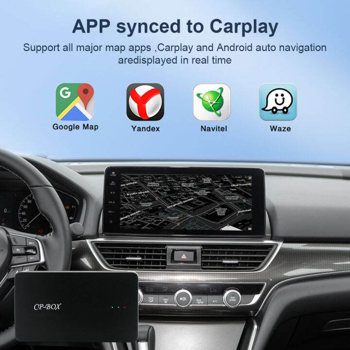 3 in 1 Carplay Box Fit for YouTube Netflix CarPlay Dongle Convert Wired