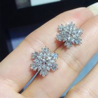 【CW】✻  Huitan Luxury Stud Earrings Ear Accessories New Jewelry