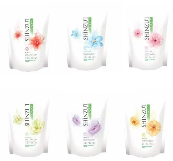 (REFILL 900ml) Shinzui Skin Lightening Body Cleanser Kirei Lazada Indonesia