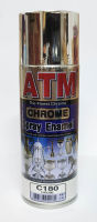 สีสเปรย์โครเมี่ยม สีพิเศษ เงางาม สะท้อนแสง ATM (C180 CHROME) ปริมาตรสุทธิ 270 กรัม