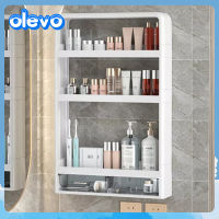 olevo ชั้นวางของในห้องน้ำ ชั้นเก็บของ ชั้นแขวน ชั้นวางของในห้องน้ำ ชั้นวางของติดผนัง ชั้นติดผนังไม่ต้องเจาะรูกำแพง