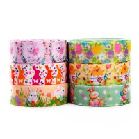 【CC】 Fixed set mixed 6 styles 25mm Easter day grosgrain ribbon each 1yard