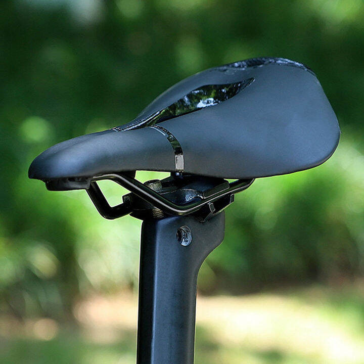 shock absorbing bike saddle