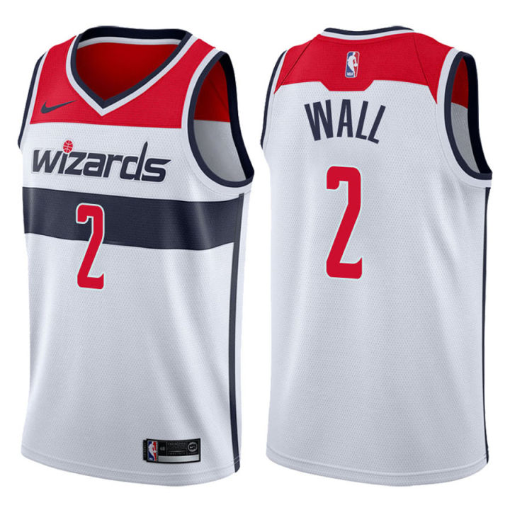 Washington Wizards 2 John Wall White Swingman City Edition NBA Jersey 2018