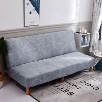 Funda Sofa Bed Cover Without Armrest Stretch Folding Sofa Printed Slipcovers Furniture Decoration Bench Bed Covers