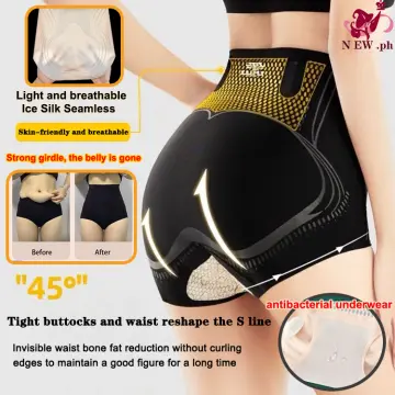 2m Women Underwear Cotton Large Size With Zipper Panties High Waist With Pocket  Briefs Ladies Female Breathable