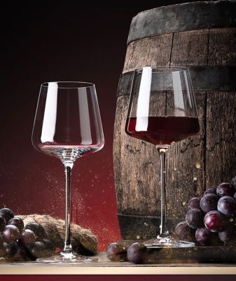 WINE GLASS /RED WINE GLASS  แก้วไวน์แดง 526 ml. (พร้อมส่งทุกวัน)