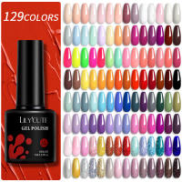 เล็บเจลสีหวาน129สี7ML เล็บเจลภาษาโปลิชคำอุปกรณ์ทำเล็บ Vernis กึ่งถาวรเล็บชุ่มฉ่ำแสงแอลอีดี UV เจลที่เคลือบเล็บ